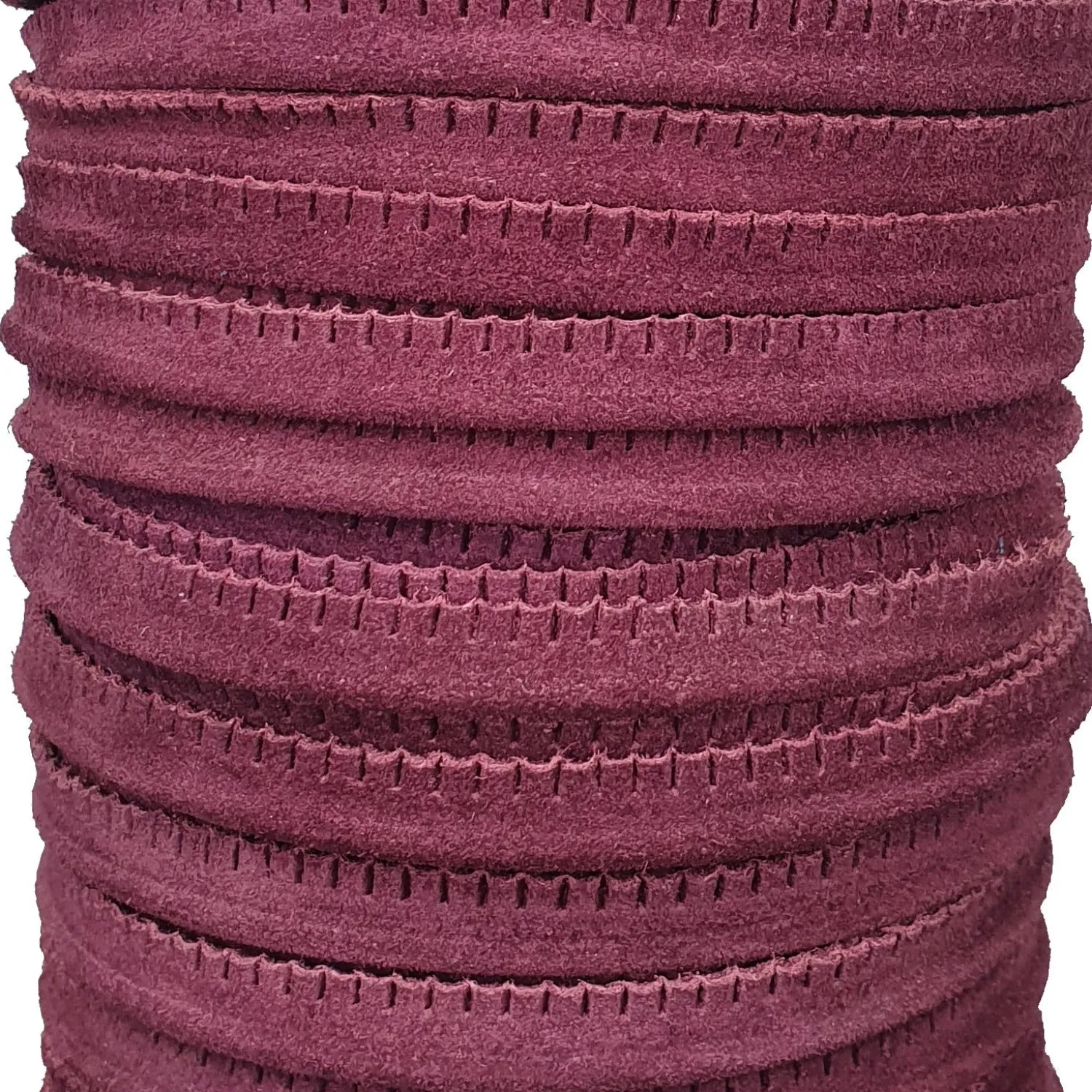 10 MM 3/8" WELT SUEDE (10 YARDS)