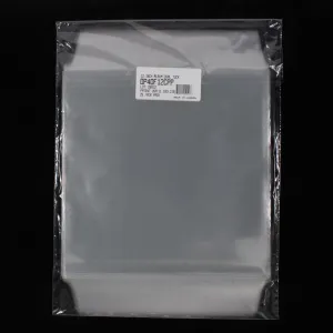 12" Dual Pocket Outer Sleeves w/ Two Flaps - 4mil (25 pack)