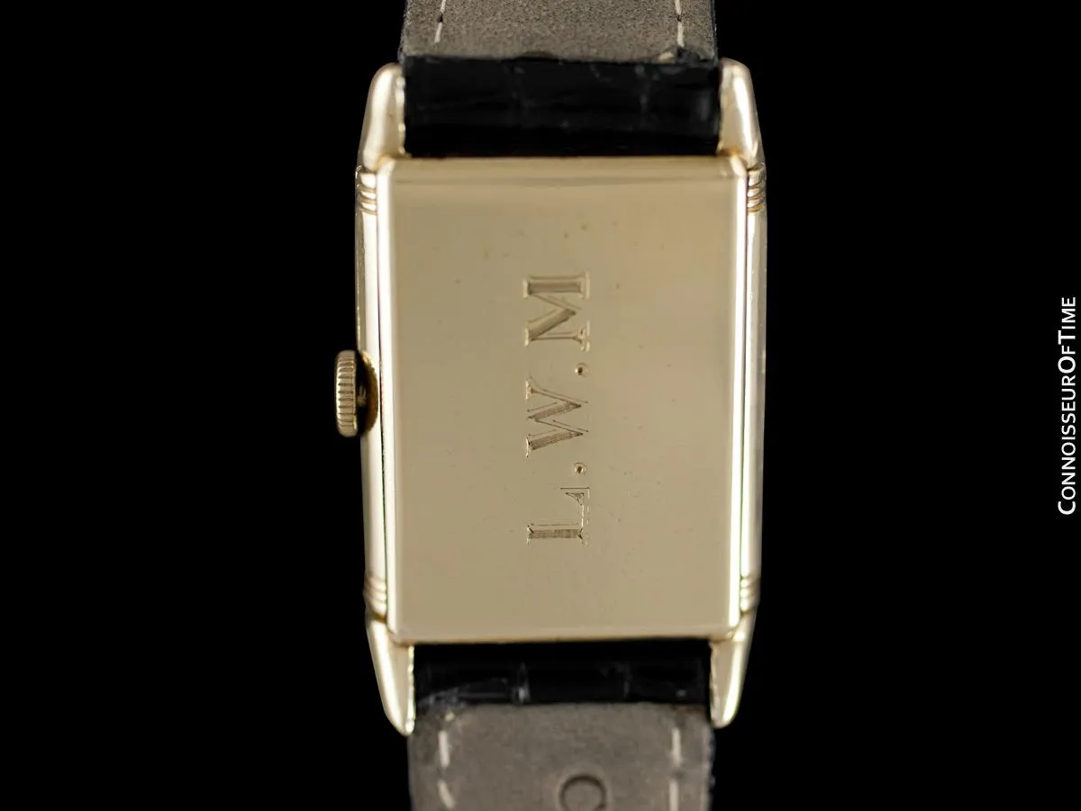 1940 Hamilton Otis Reverso Vintage Mens Watch - 14K Gold Filled