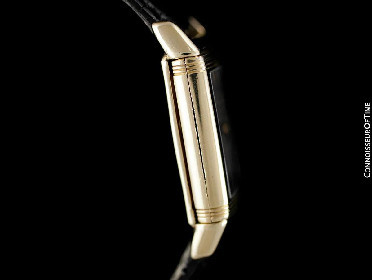 1940 Hamilton Otis Reverso Vintage Mens Watch - 14K Gold Filled