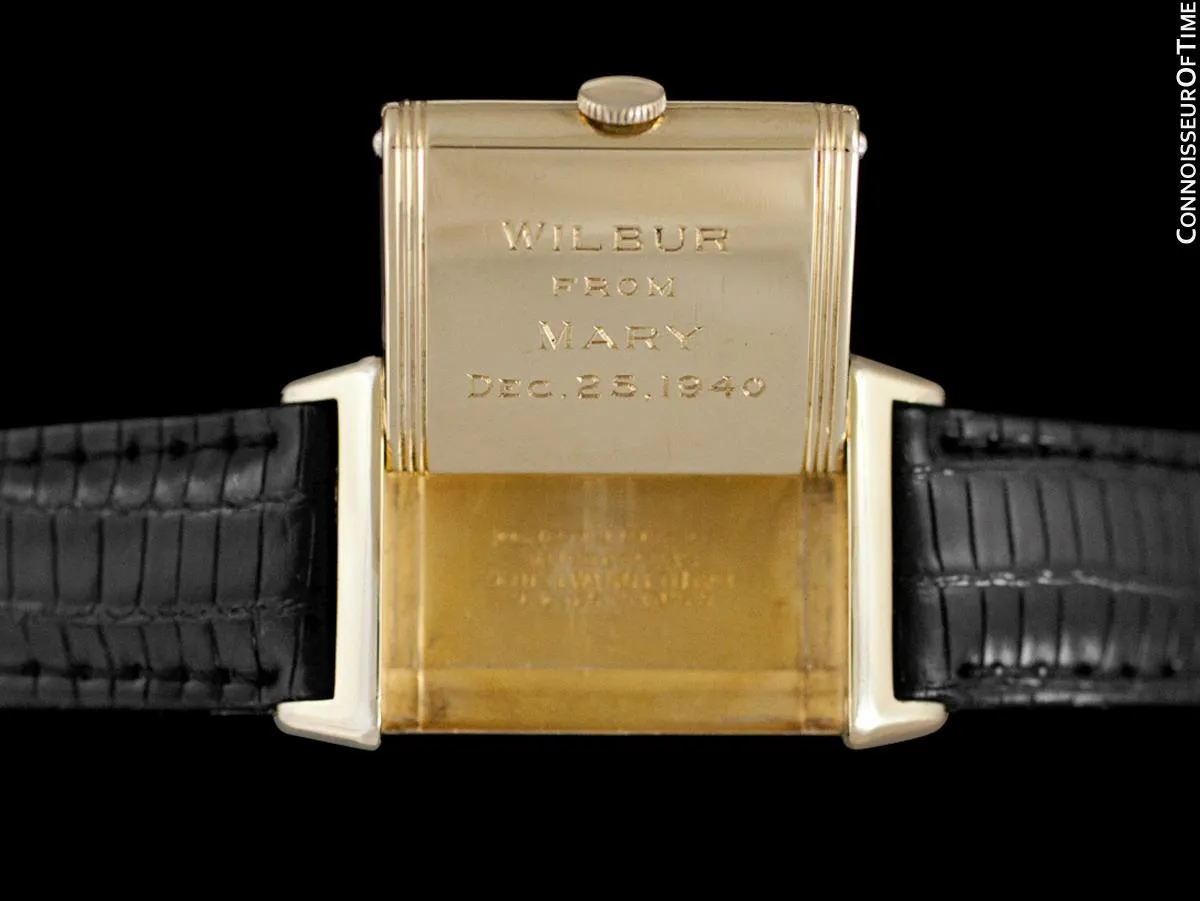 1940 Hamilton Otis Reverso Vintage Mens Watch - 14K Gold Filled
