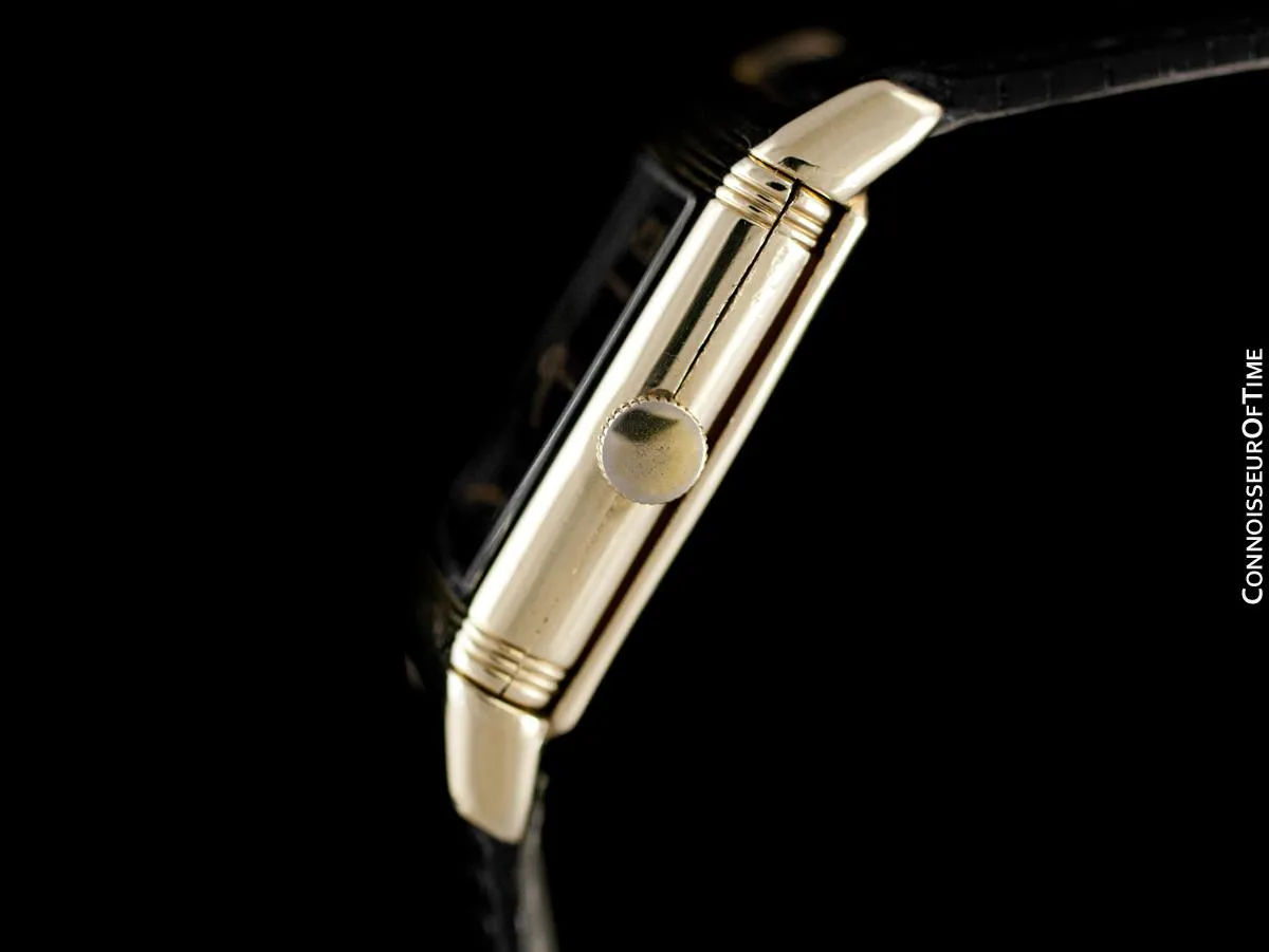 1940 Hamilton Otis Reverso Vintage Mens Watch - 14K Gold Filled
