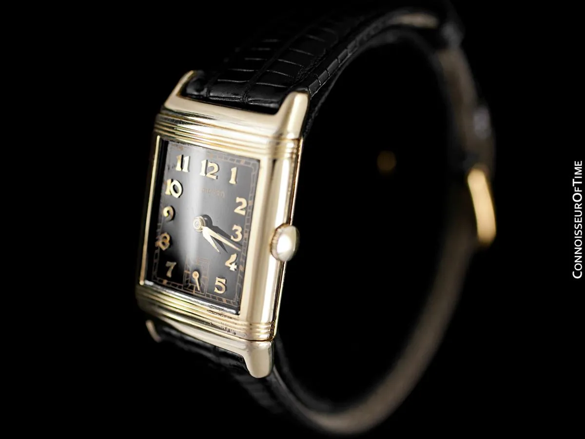 1940 Hamilton Otis Reverso Vintage Mens Watch - 14K Gold Filled