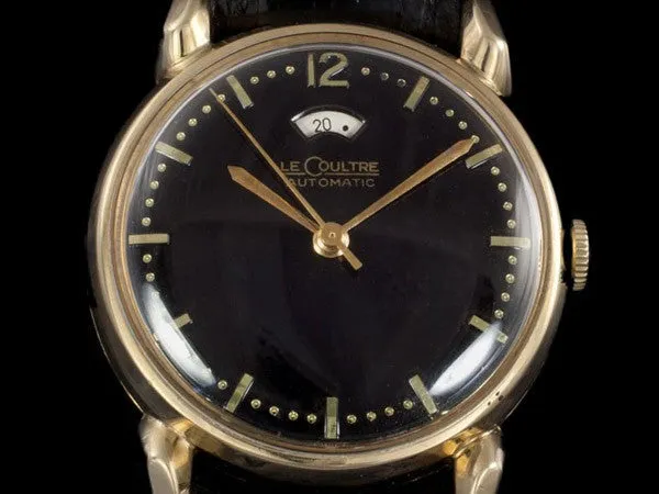 1953 Jaeger-LeCoultre Vintage Mens Powermatic Power Reserve Watch - 14K Gold