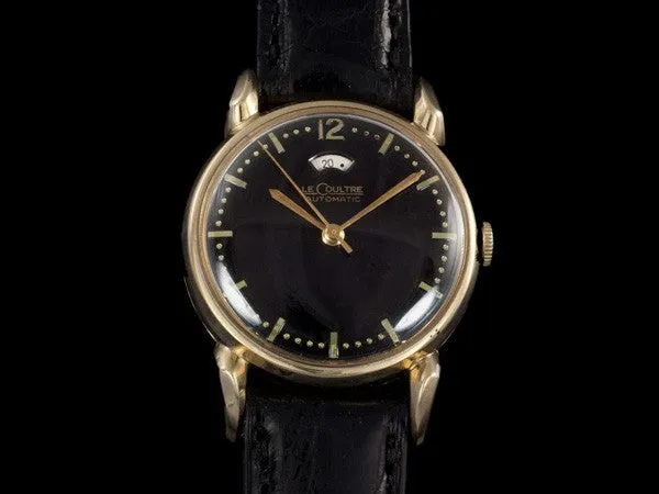1953 Jaeger-LeCoultre Vintage Mens Powermatic Power Reserve Watch - 14K Gold