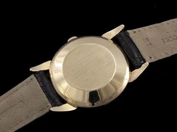 1953 Jaeger-LeCoultre Vintage Mens Powermatic Power Reserve Watch - 14K Gold