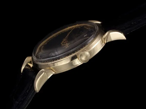 1953 Jaeger-LeCoultre Vintage Mens Powermatic Power Reserve Watch - 14K Gold