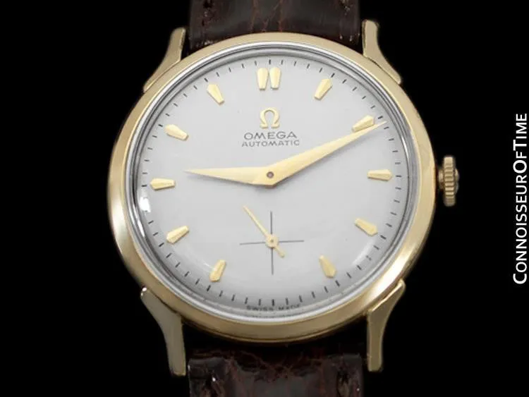 1955 Omega Classic Vintage Mens Automatic Watch - 14K Gold Filled