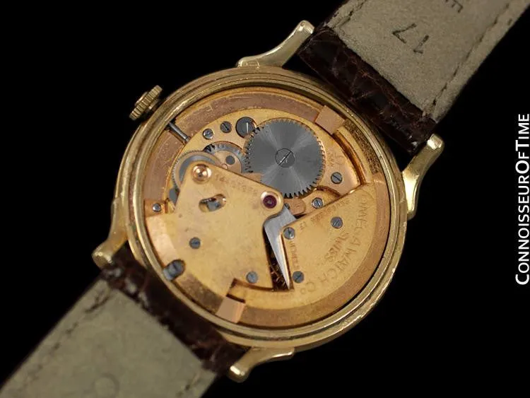 1955 Omega Classic Vintage Mens Automatic Watch - 14K Gold Filled