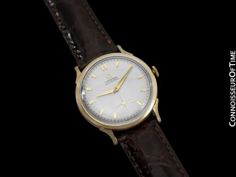 1955 Omega Classic Vintage Mens Automatic Watch - 14K Gold Filled
