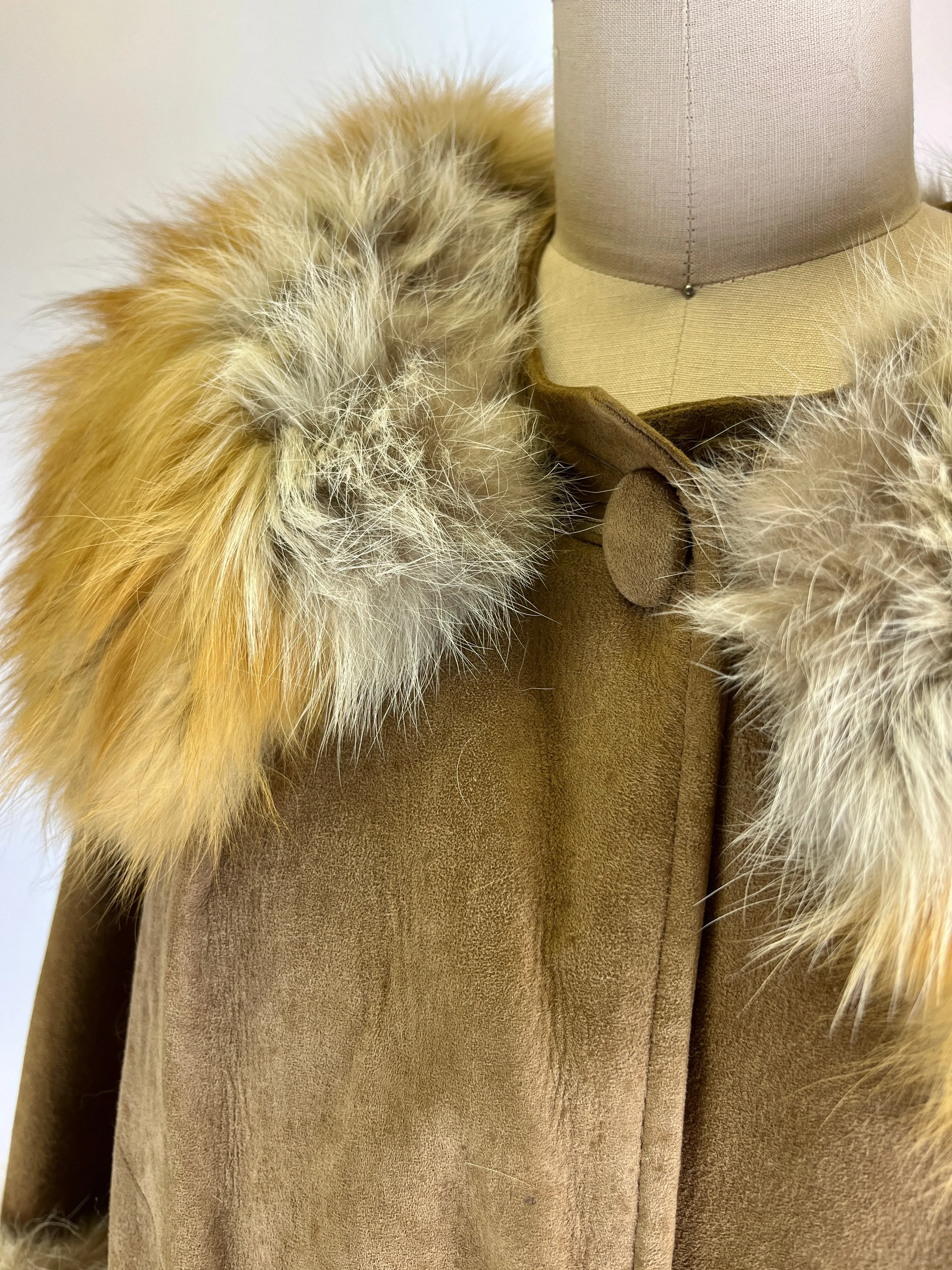 1960s Fur & Suede Jacket