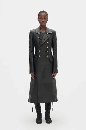 Adelita Double-Breasted Trench Coat