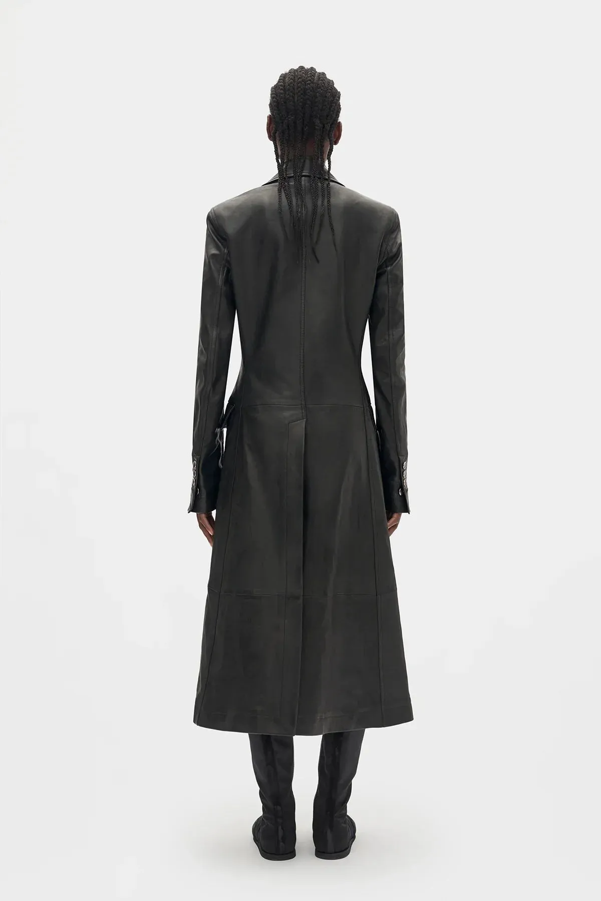 Adelita Double-Breasted Trench Coat