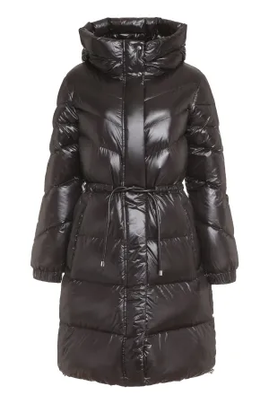 Aliquippa hooded down jacket