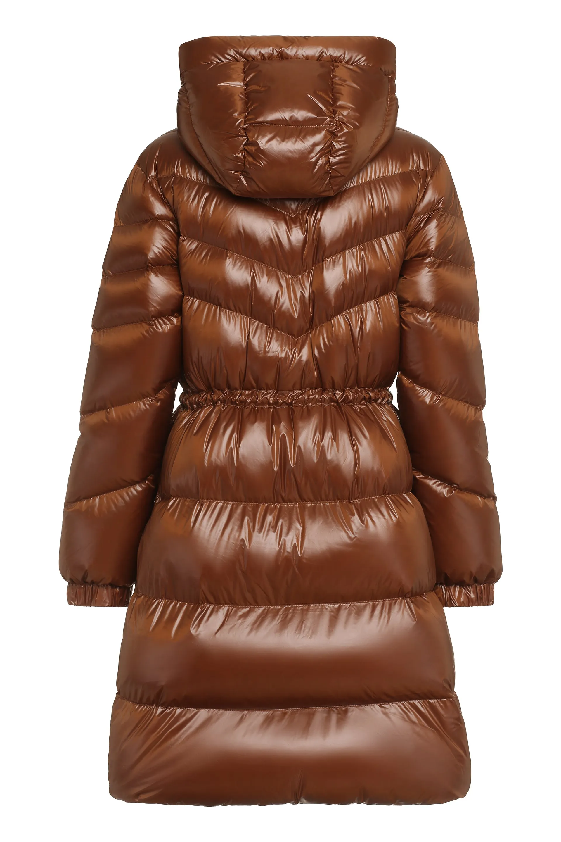 Aliquippa hooded down jacket