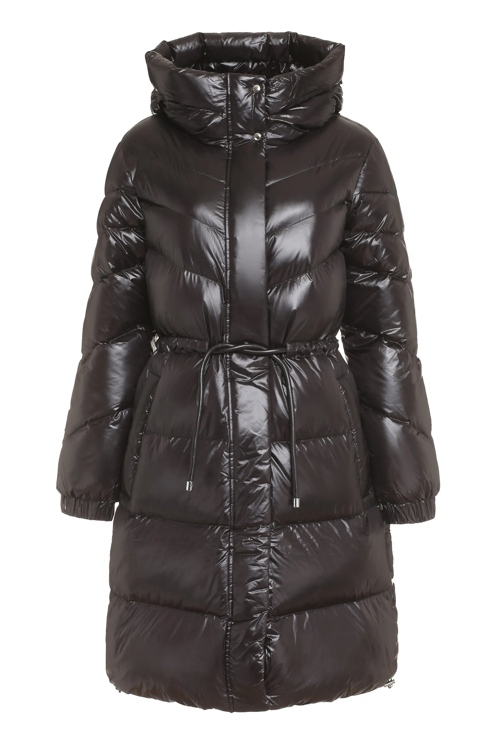 Aliquippa hooded down jacket
