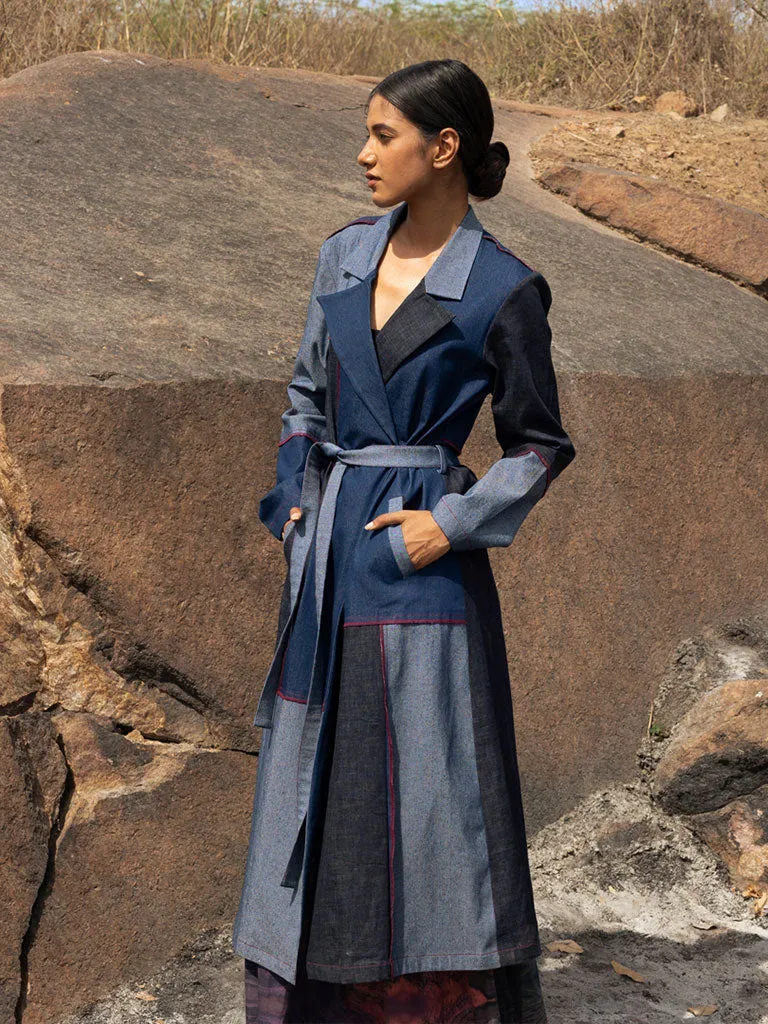 Amelia Denim Trench