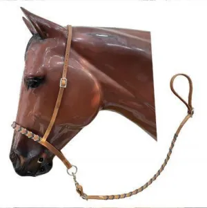 Argentina Leather Braided nose tiedown