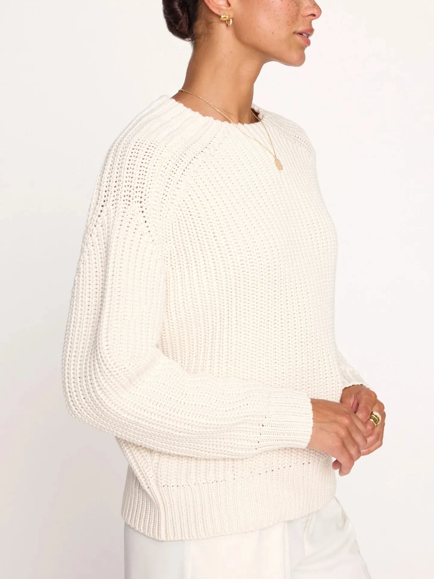 Beckett Pullover - Ecru