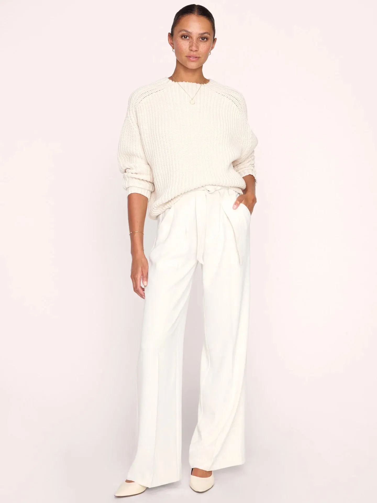 Beckett Pullover - Ecru