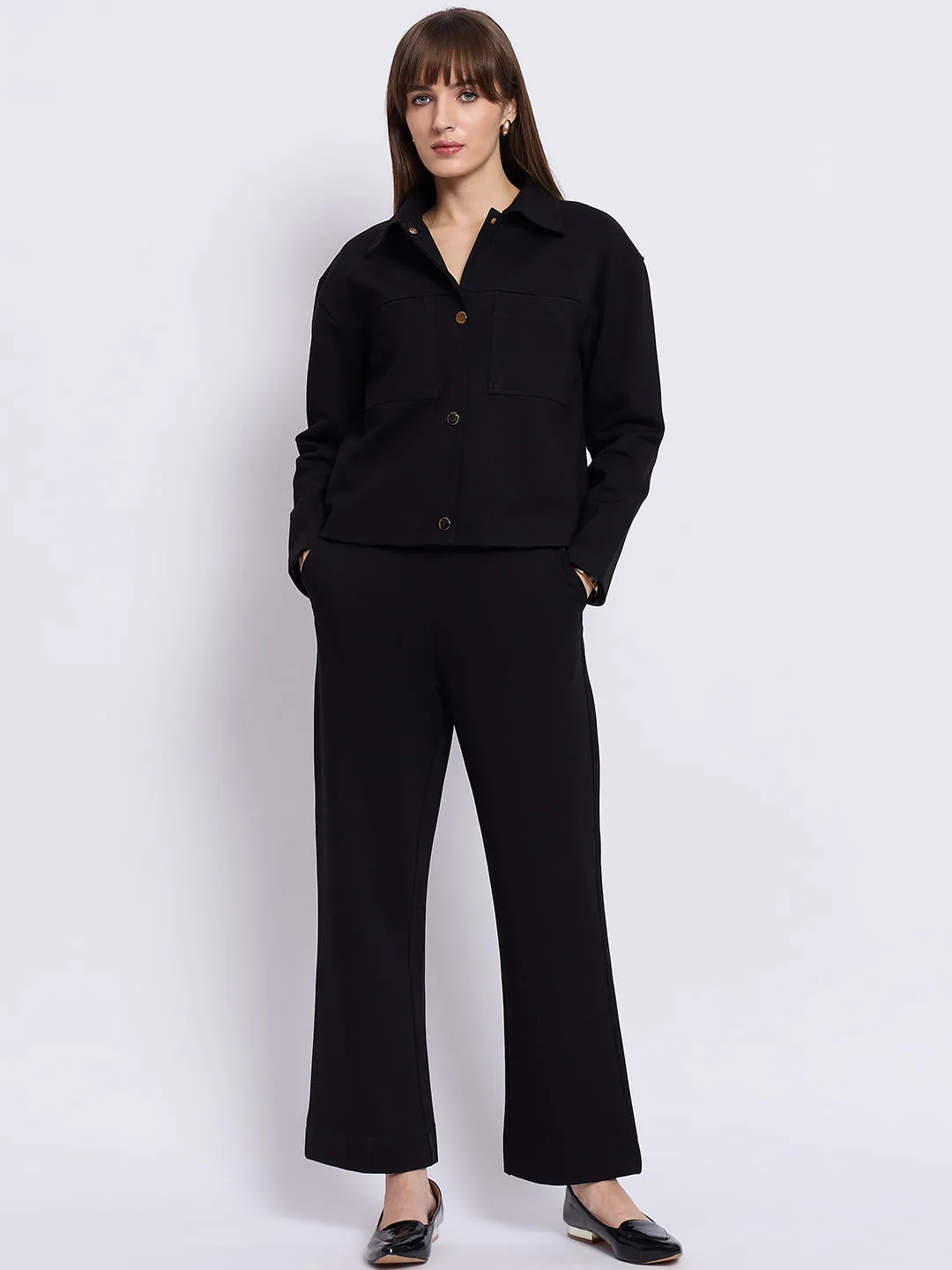 Black Short Blazer