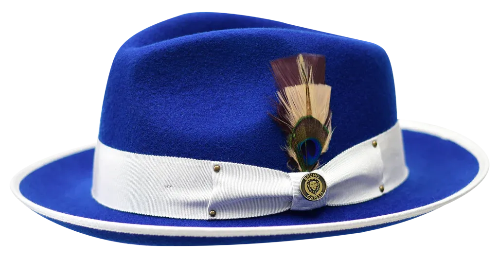 Bruno Capelo Lorenzo Collection Graphic Sapphire Blue/ Silver Grey