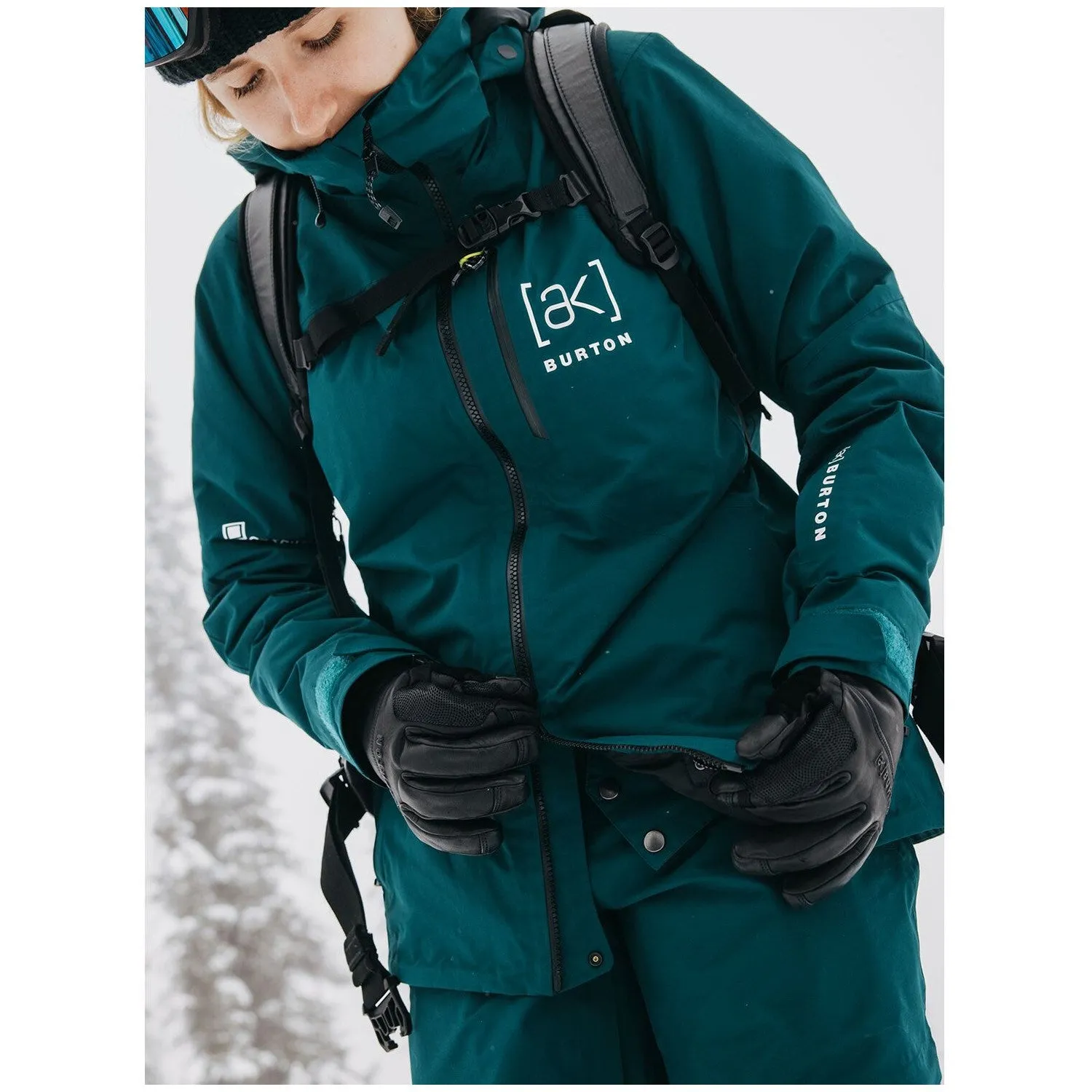 Burton [ak] Embark GORE-TEX Jacket Womens 2025 Deep Emerald