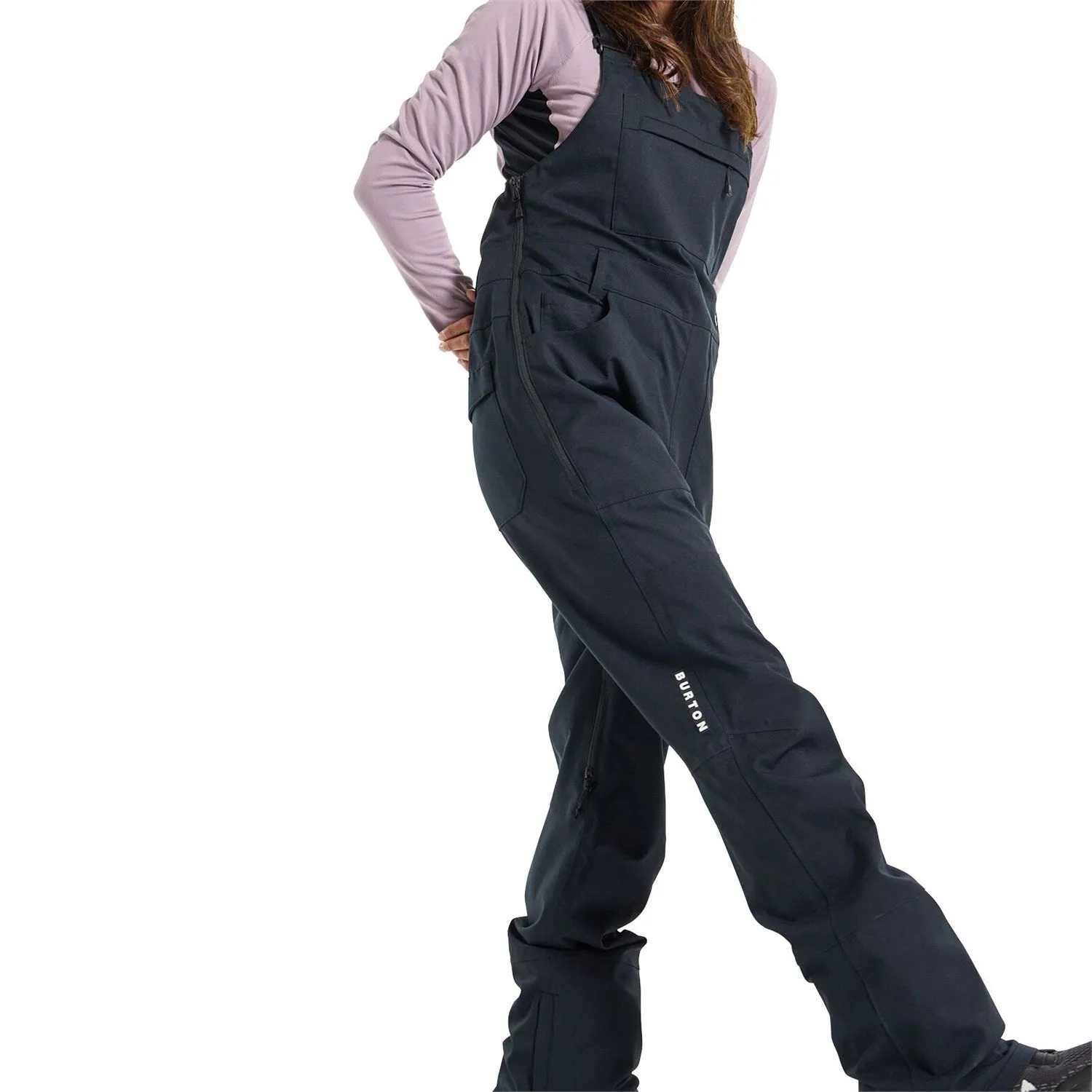 Burton Avalon Bib Pants Womens Black