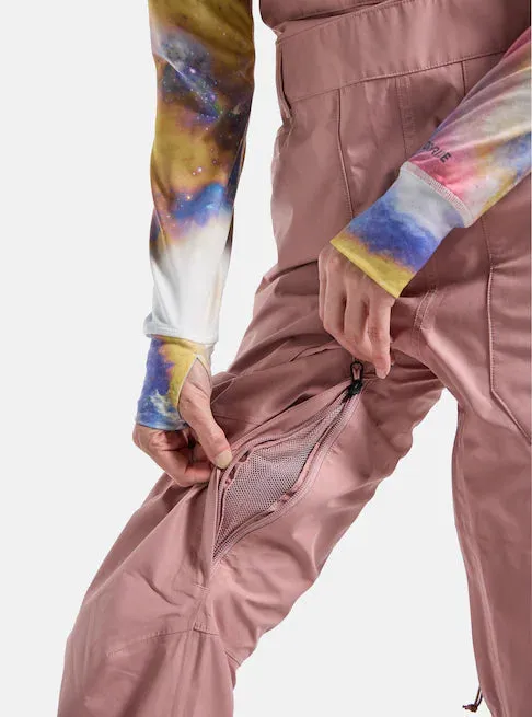 Burton Avalon Gore-Tex Bib Pants Womens Powder Blush