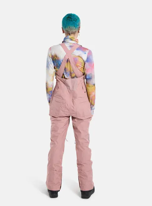 Burton Avalon Gore-Tex Bib Pants Womens Powder Blush