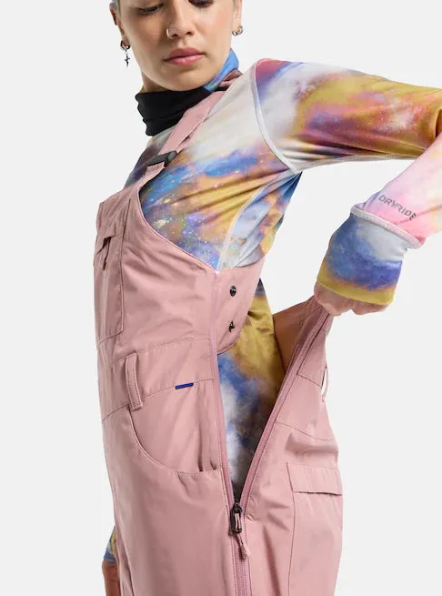 Burton Avalon Gore-Tex Bib Pants Womens Powder Blush