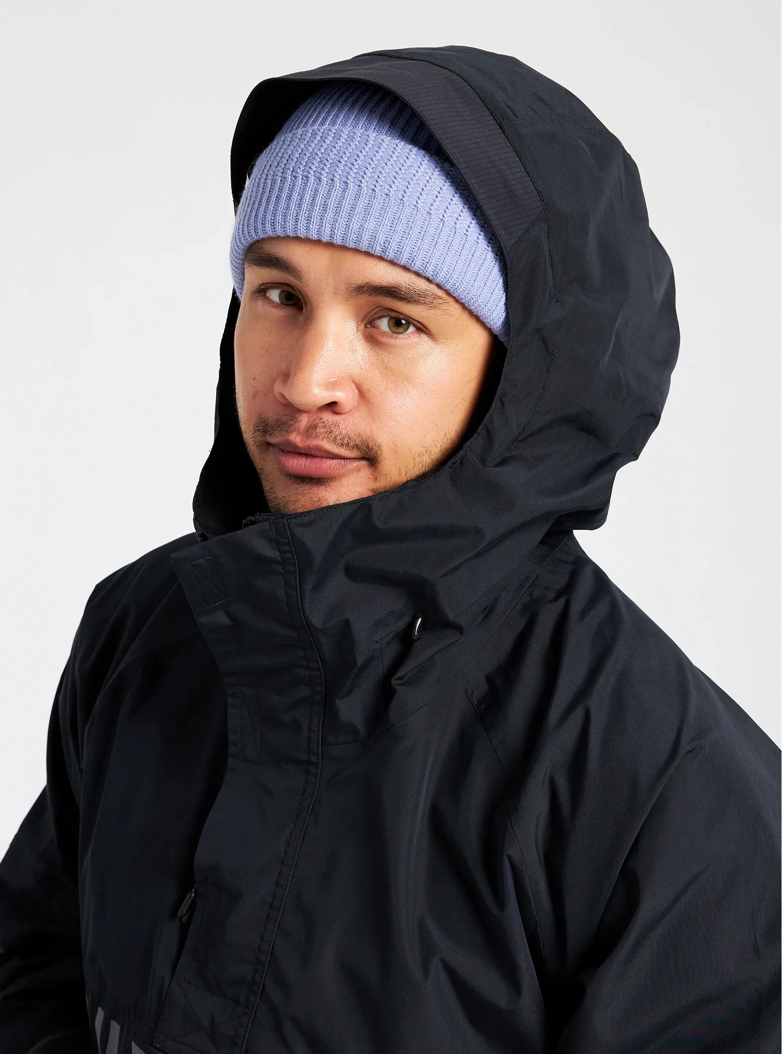 Burton Frostner Anorak Jacket Mens 2025 Black