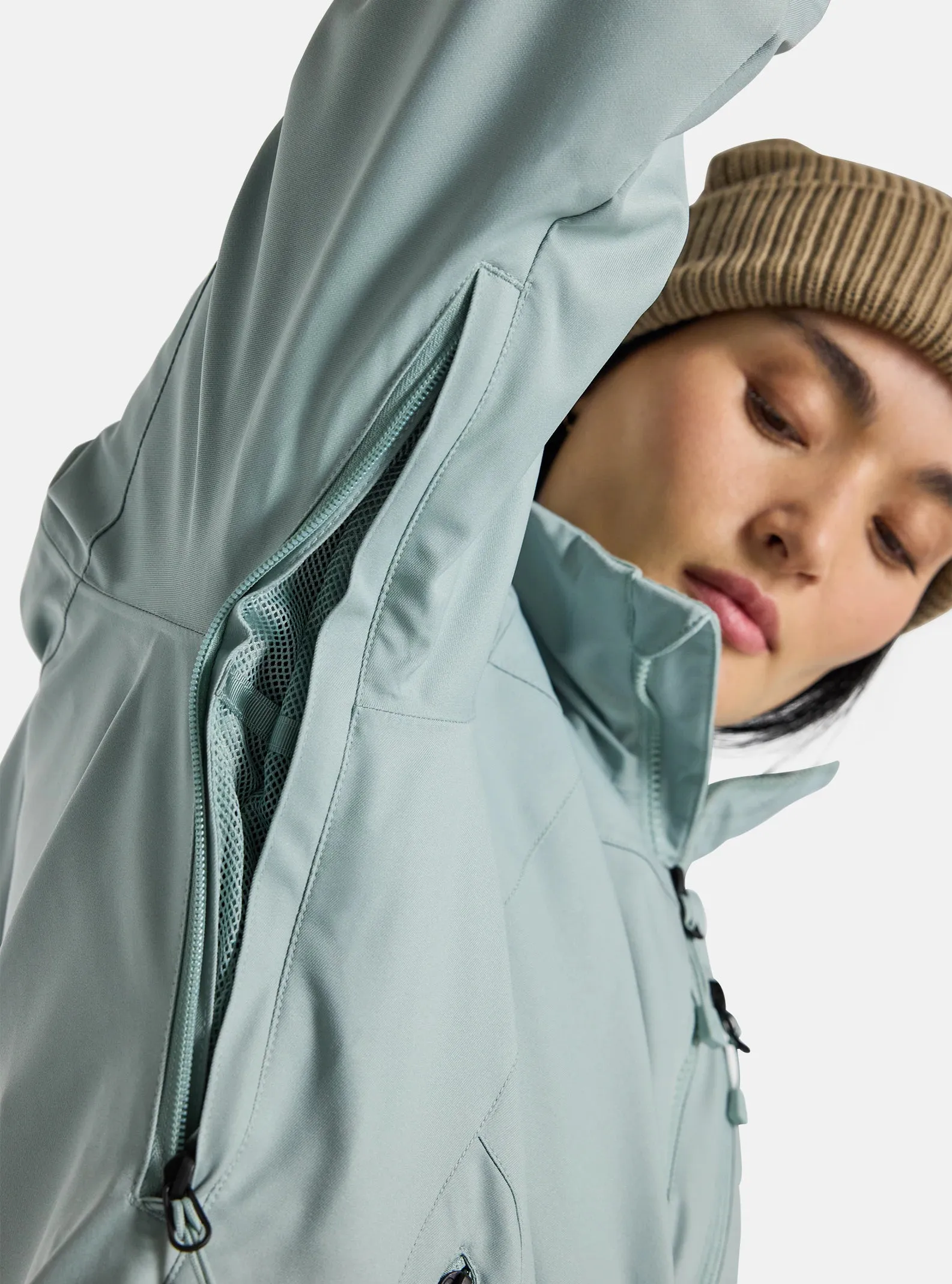Burton Lelah Jacket Womens 2025 Petrol Green