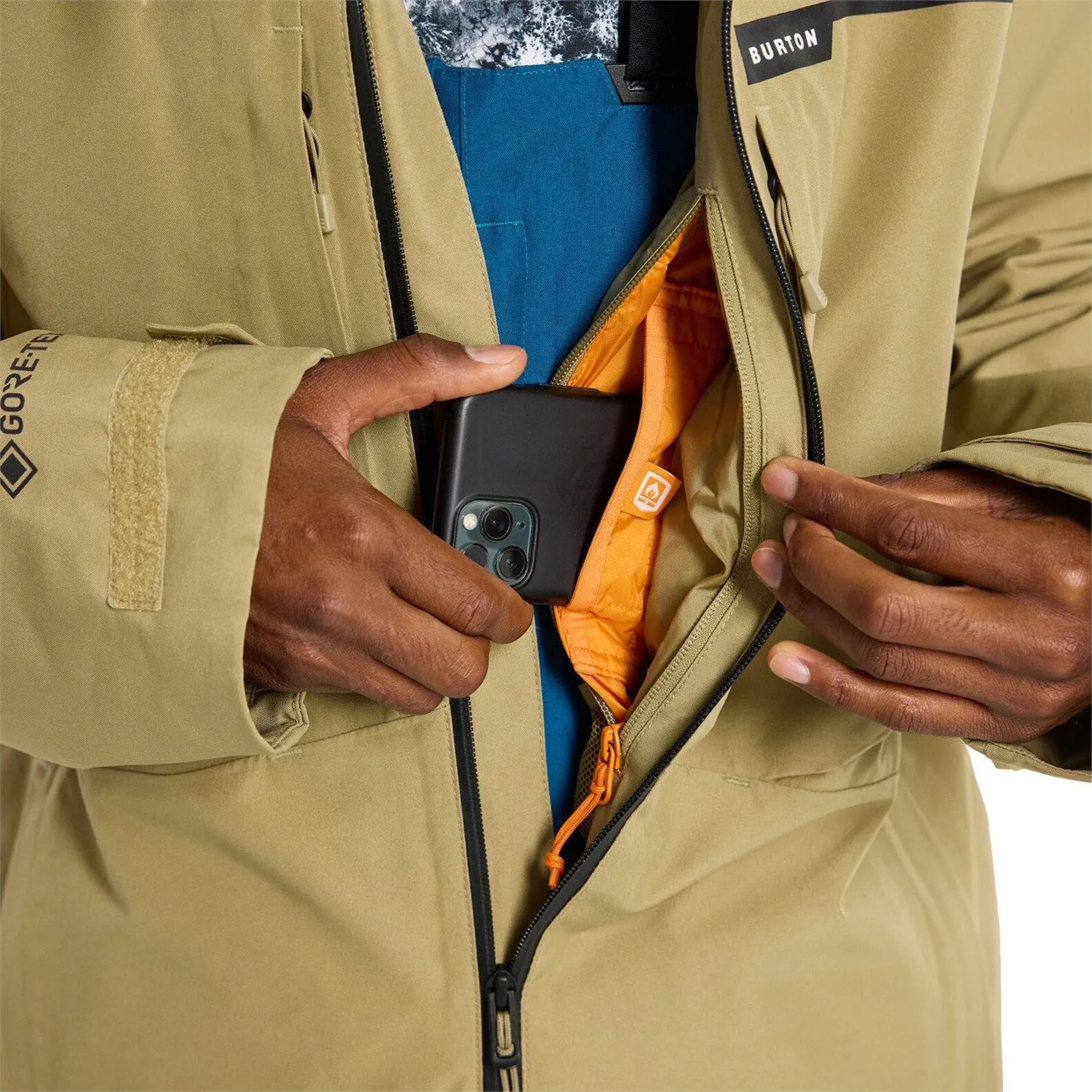 Burton Pillowline GORE-TEX Jacket Mens Kelp