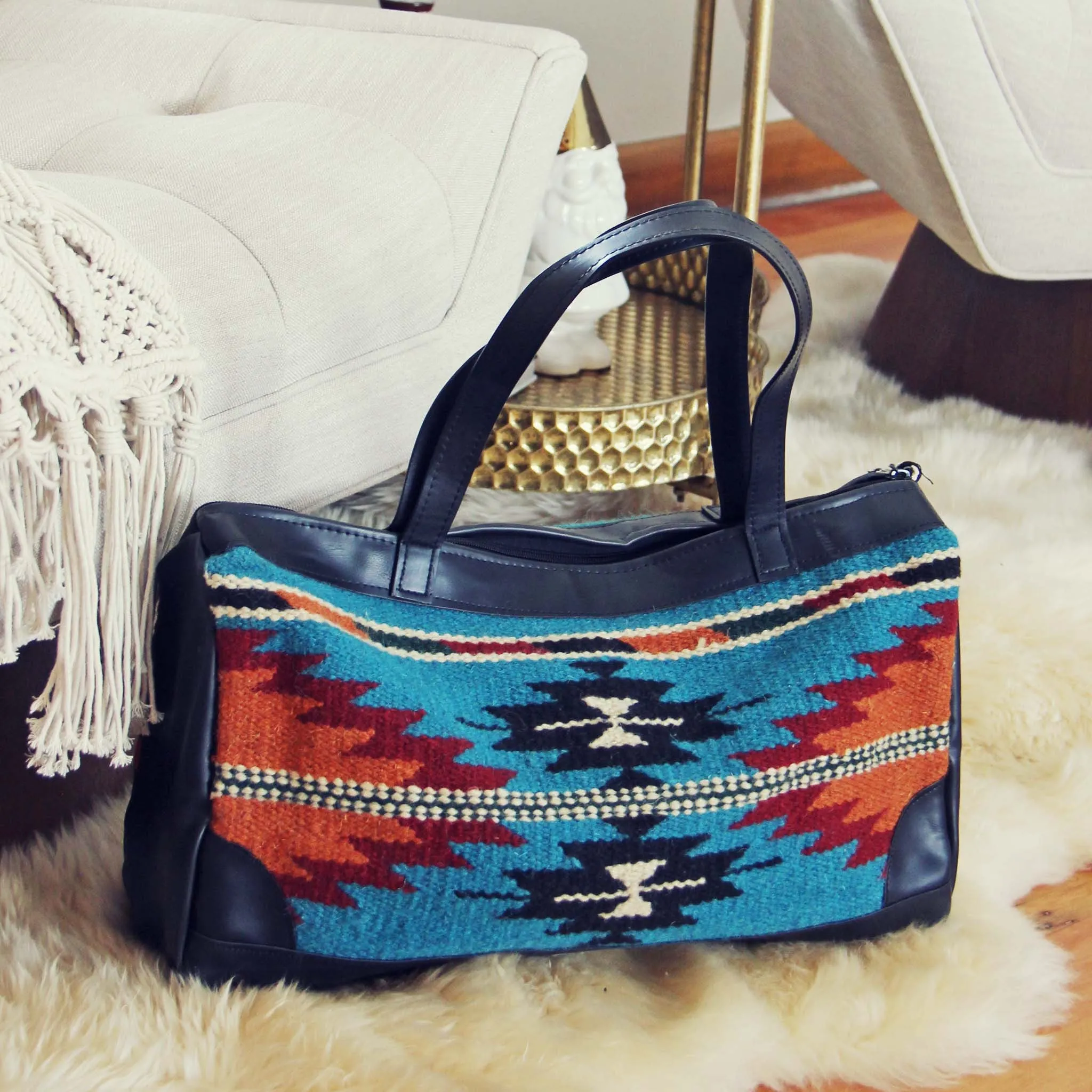 Canyonland Rug Bag in Sky