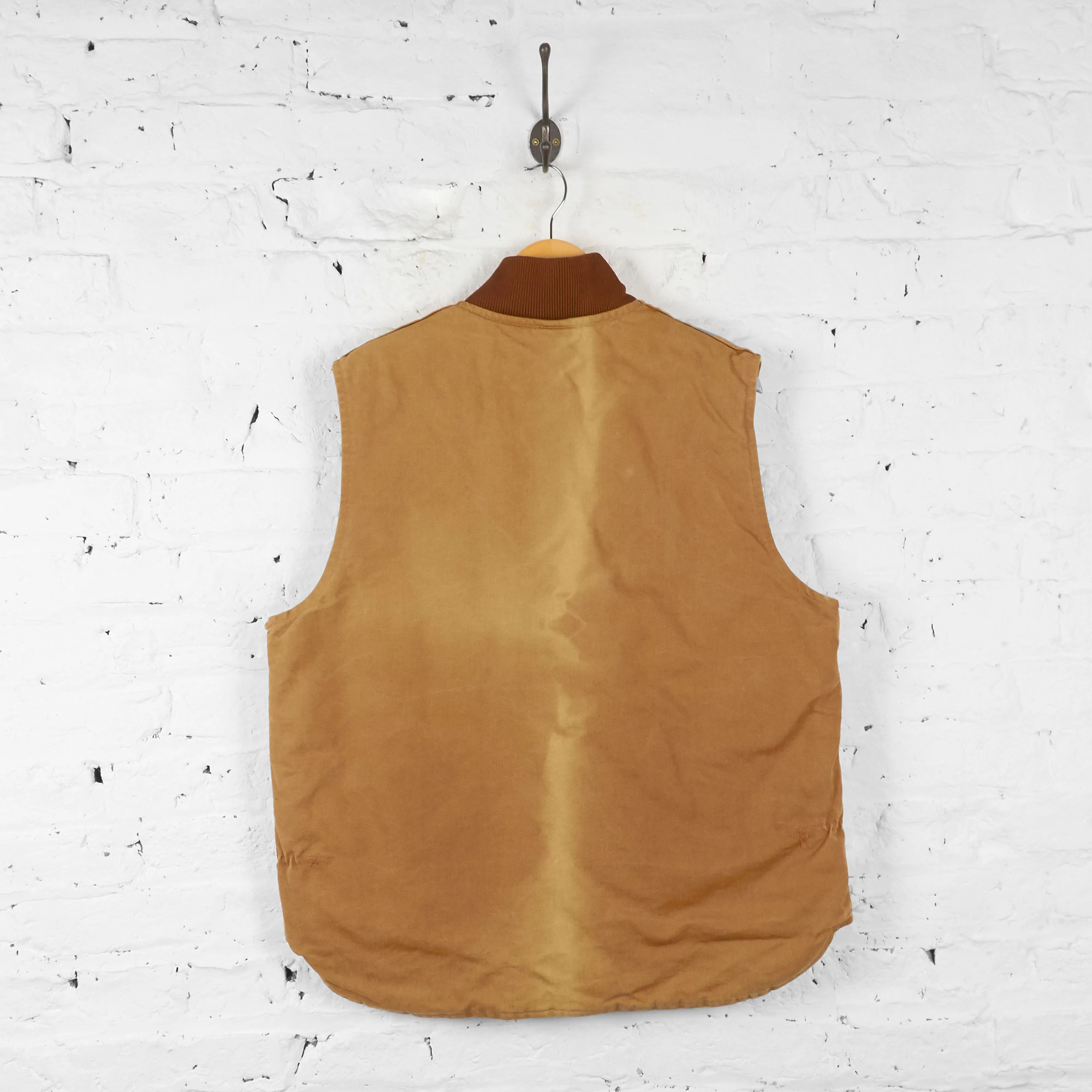 Carhartt Sleeveless Work Vest Gilet  Brown - L
