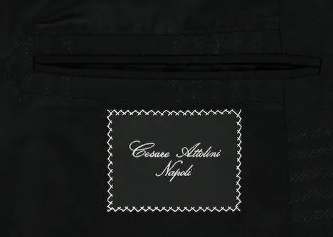 Cesare Attolini Black Coat – Size: 38 US / 48 EU