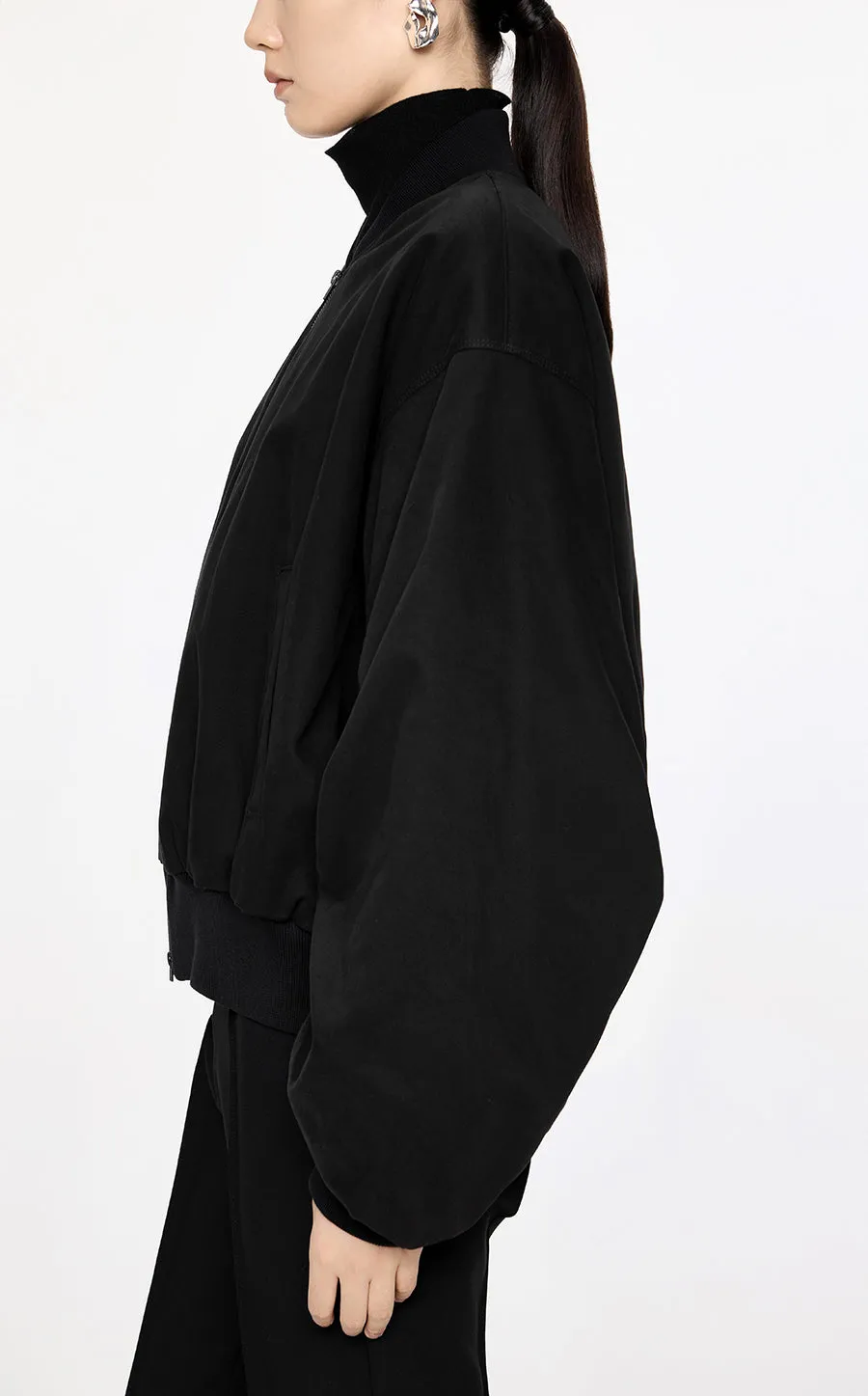 Coat / JNBY Down Bomber Jacket