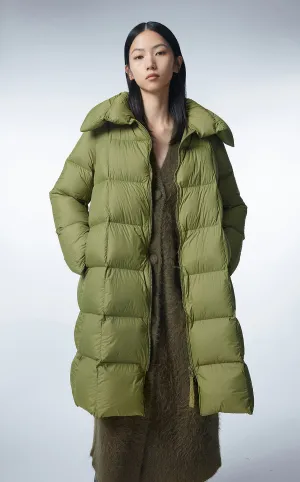 Coat / JNBY Knee-length Collared Down Coat