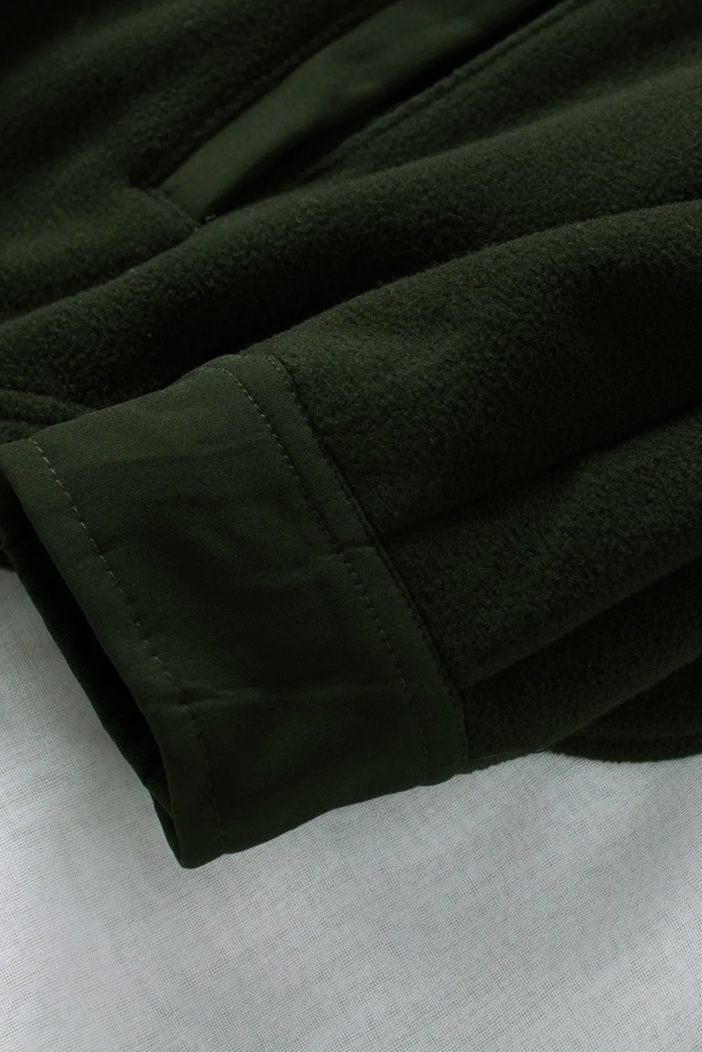 Collar Buttoned Shirt Jacket