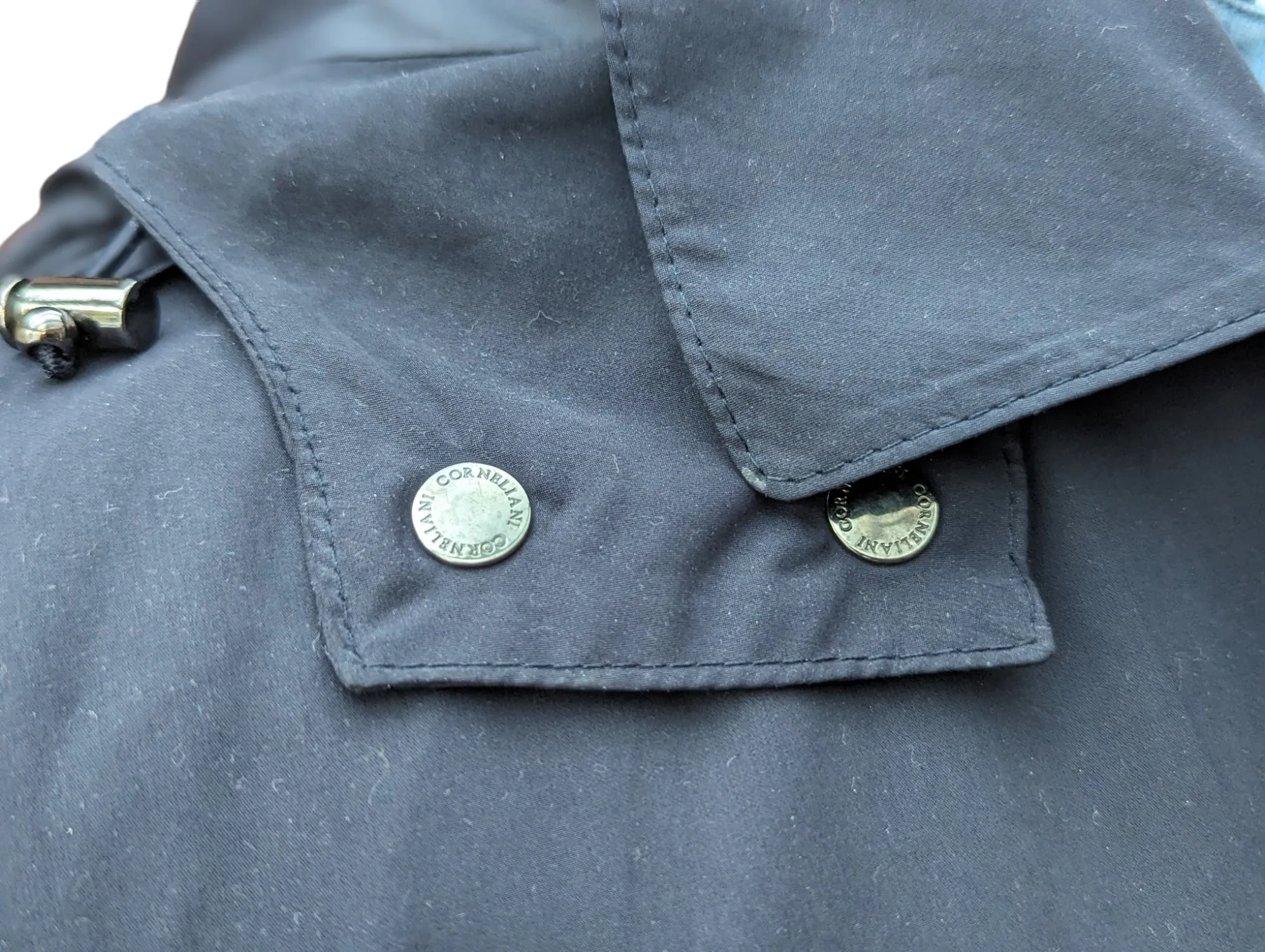 Corneliani Parka/Trench Technical Coat M/50 Removable Hood