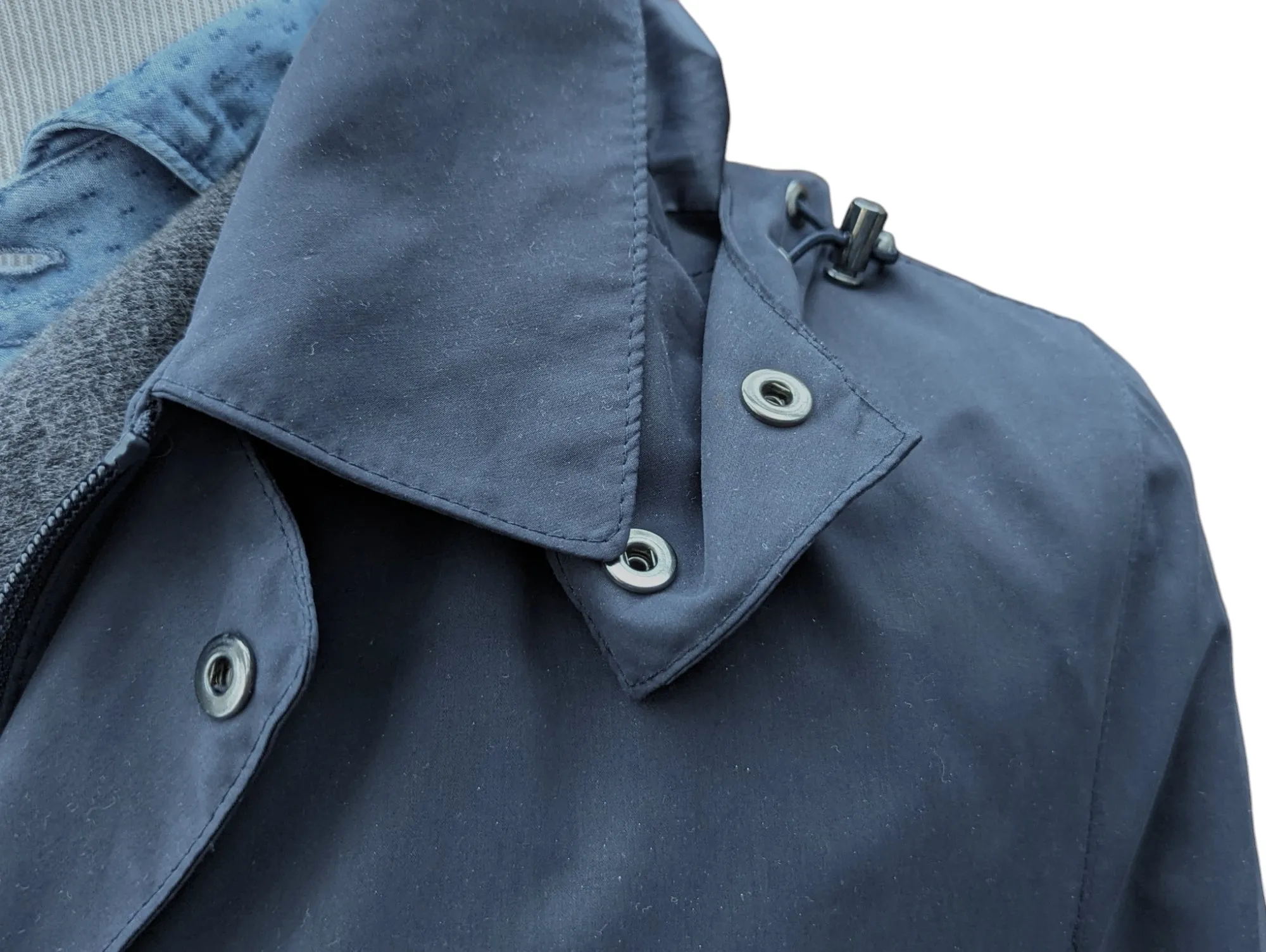 Corneliani Parka/Trench Technical Coat M/50 Removable Hood