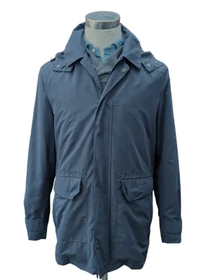 Corneliani Parka/Trench Technical Coat M/50 Removable Hood