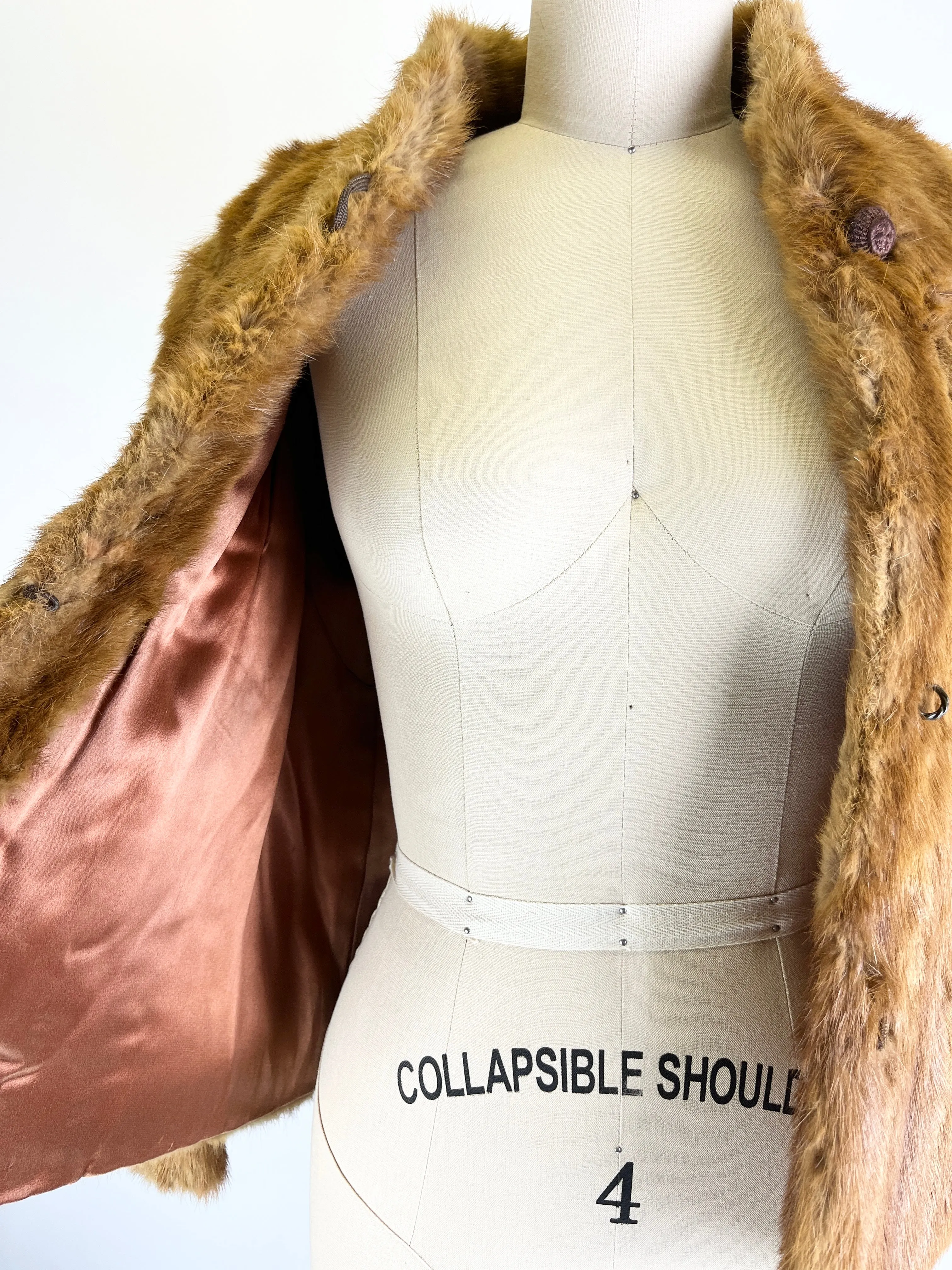 Crop Fur Jacket