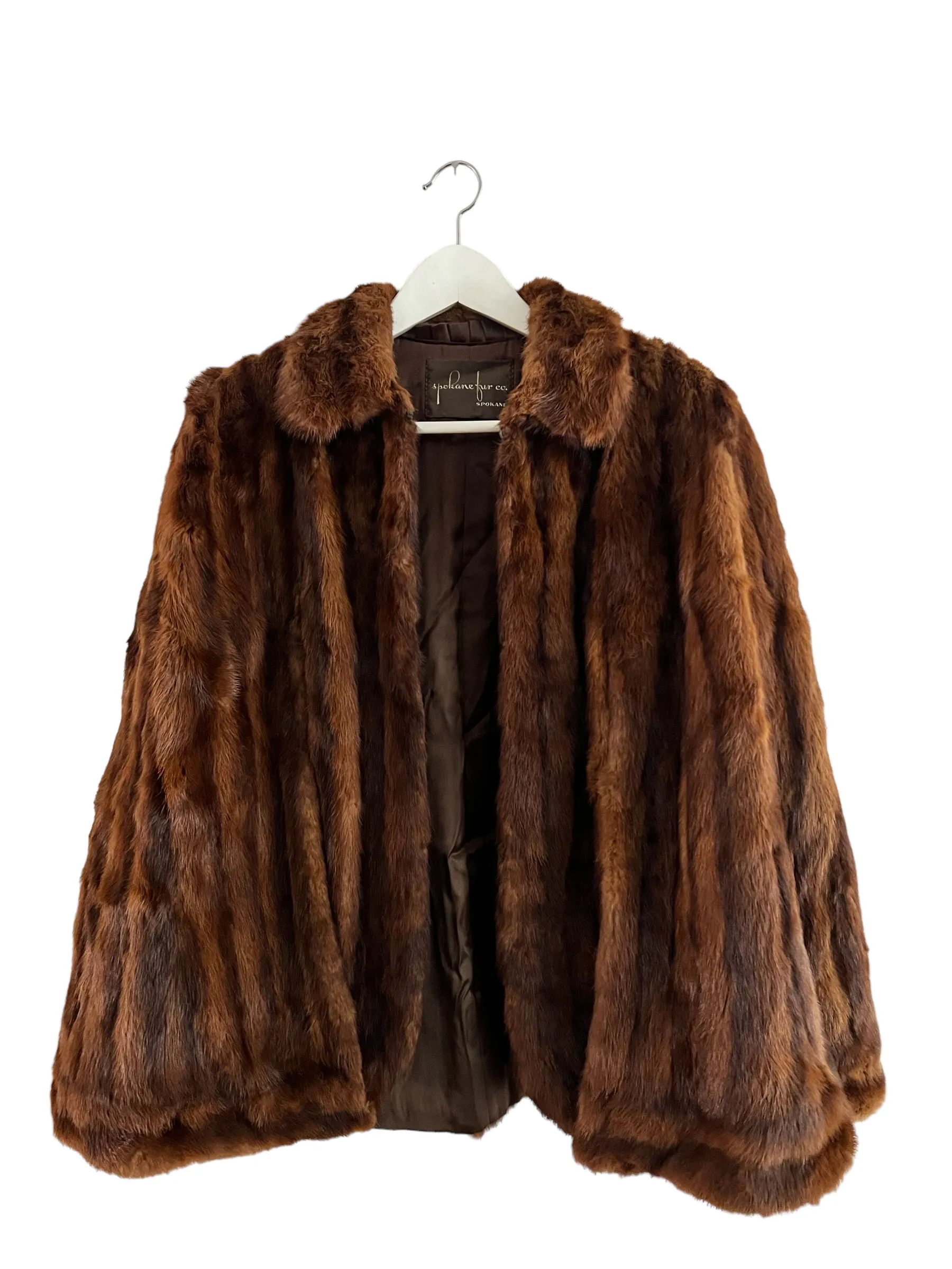 Cropped Coat Cape