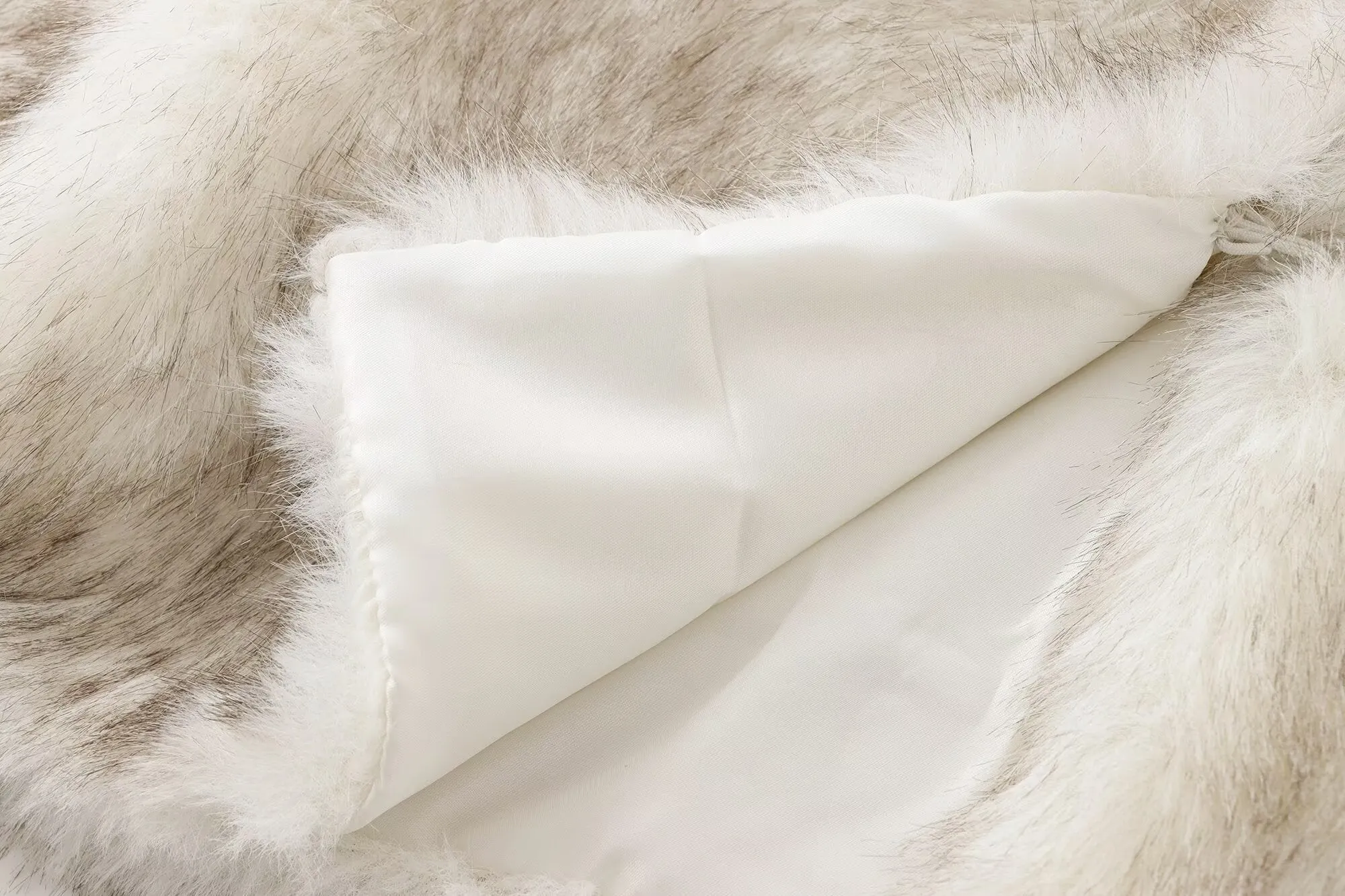 Cropped Faux Fur Jacket