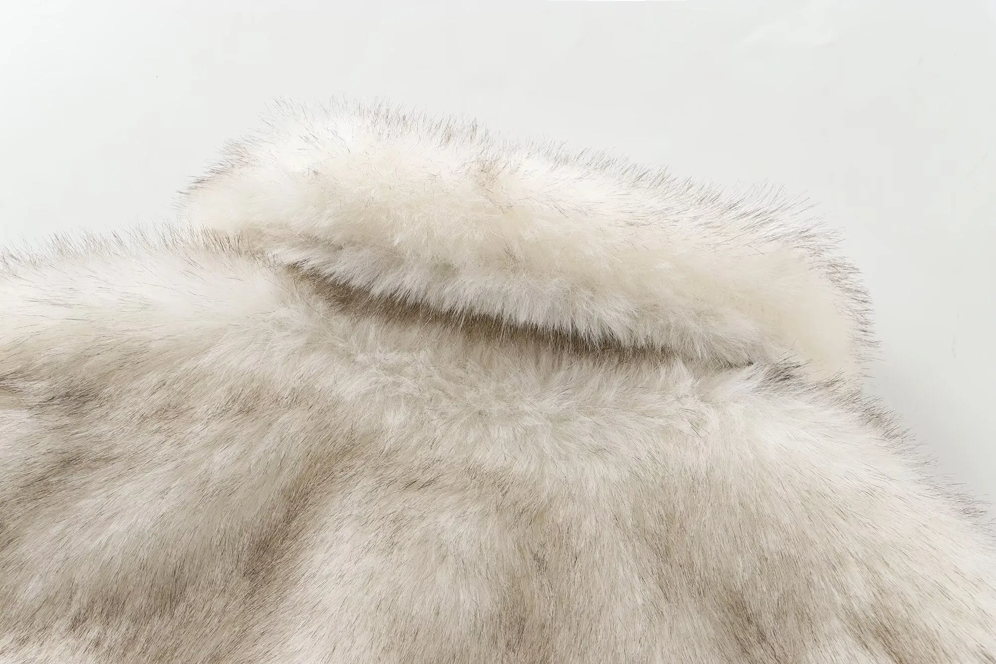 Cropped Faux Fur Jacket