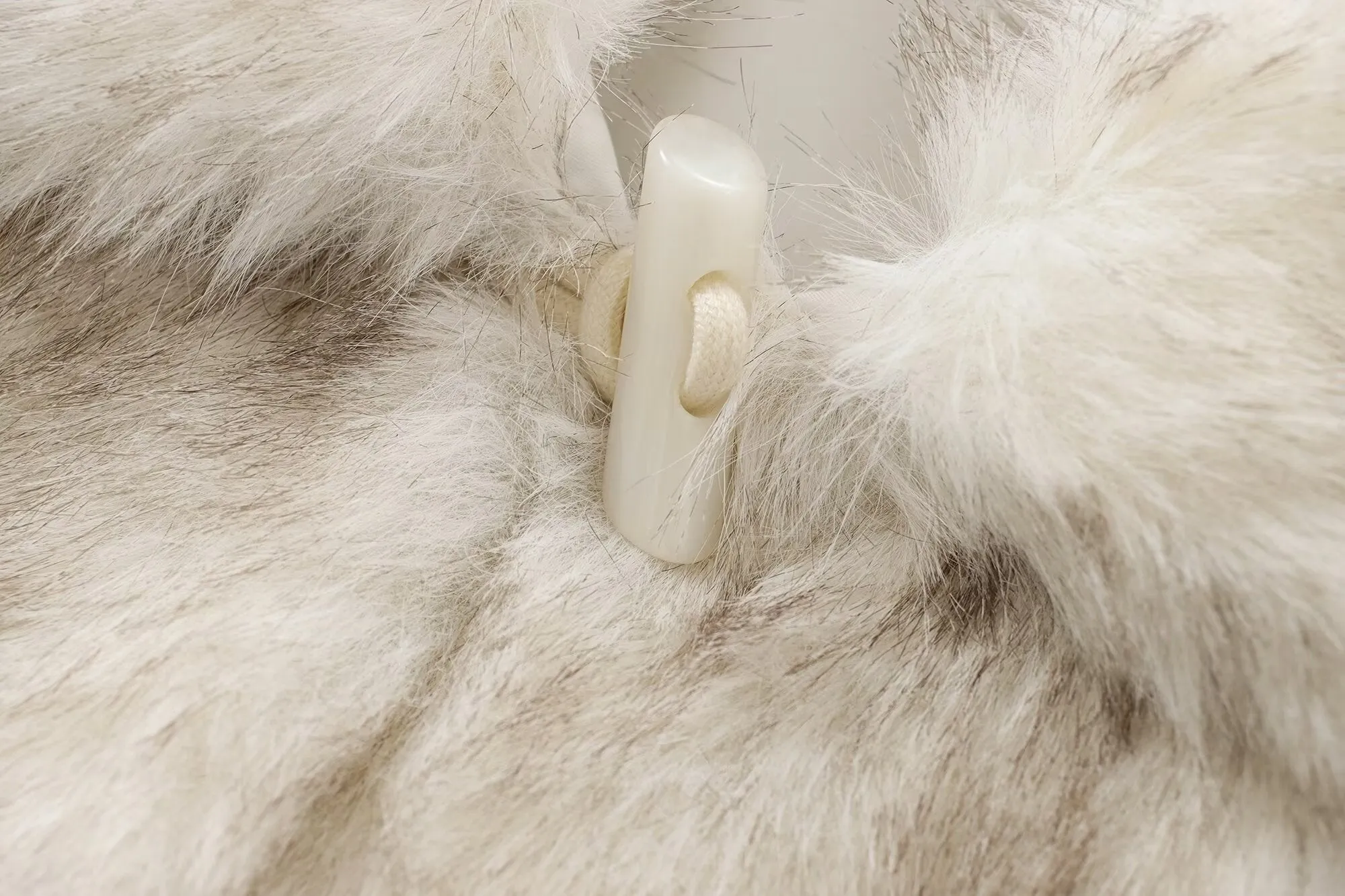 Cropped Faux Fur Jacket