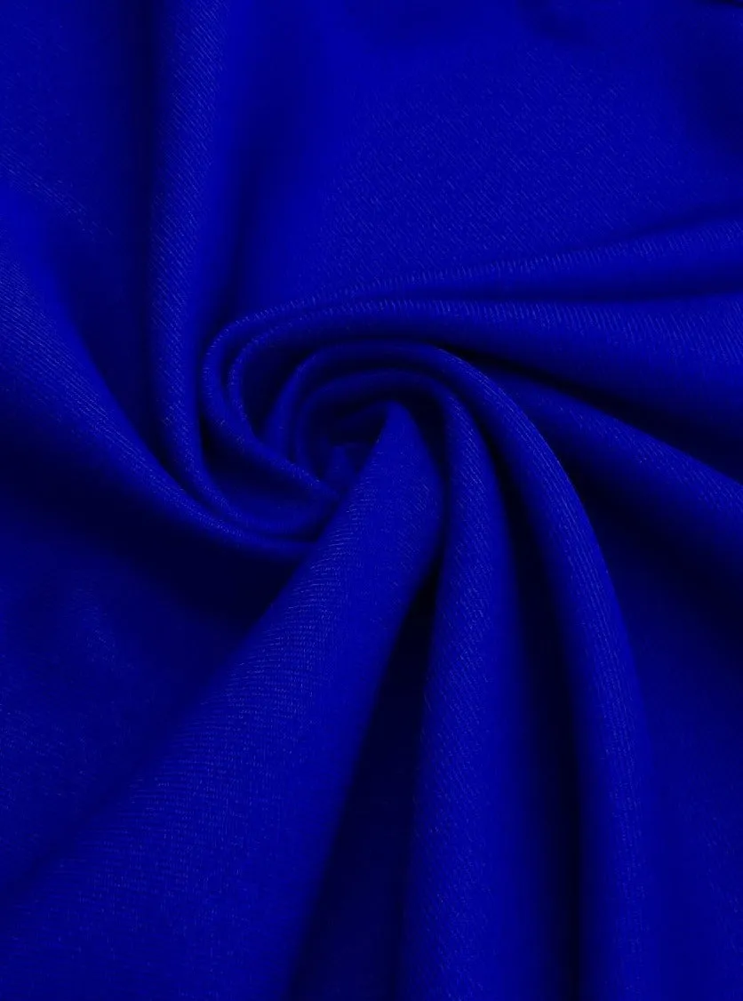 Deluxe Royal Blue Delaney Gabardine