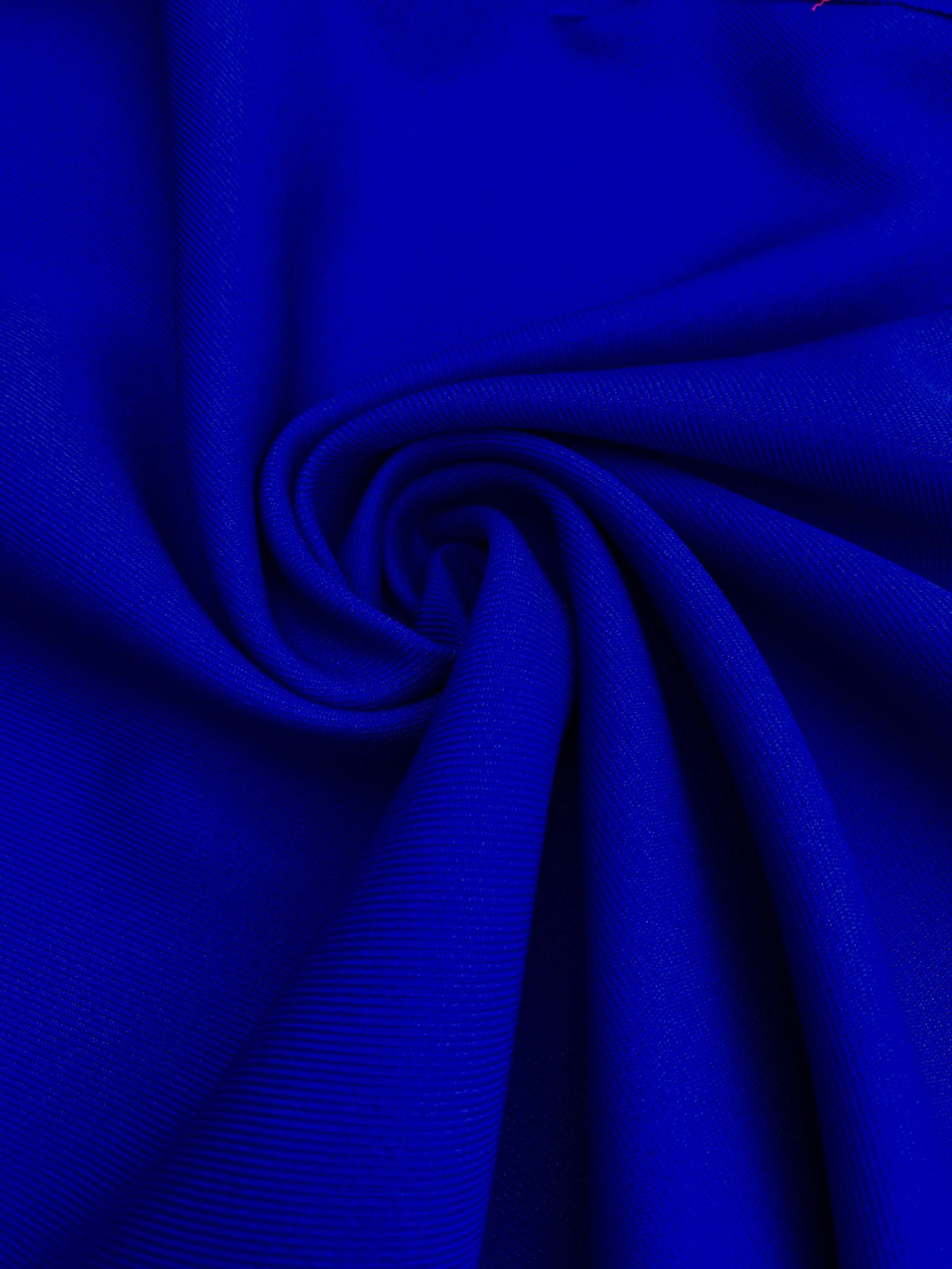 Deluxe Royal Blue Delaney Gabardine